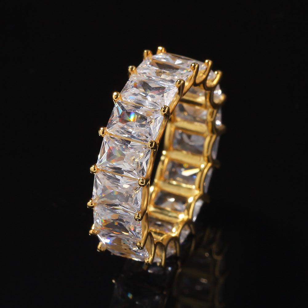 iced pinky ring