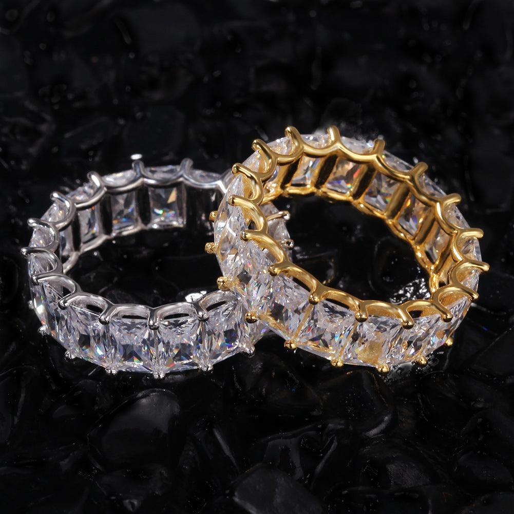 iced out pinky ring mens