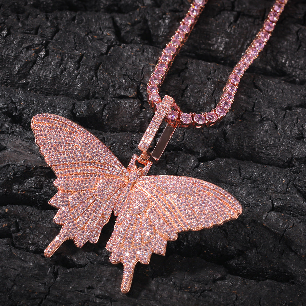 small butterfly necklace
