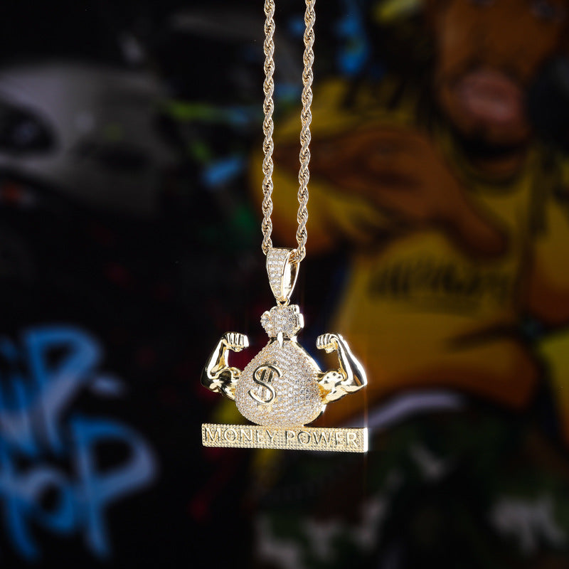money bag pendant