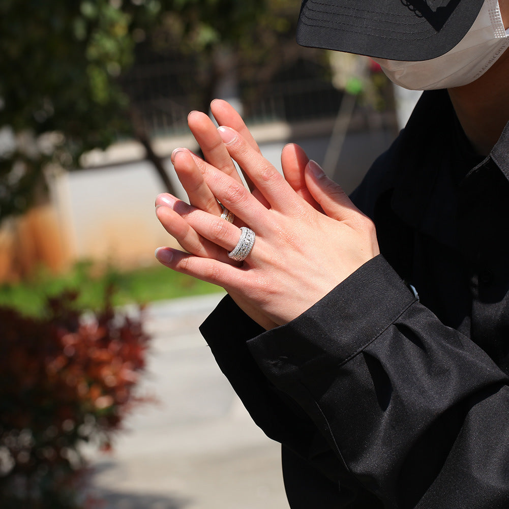 cuban ring iced out