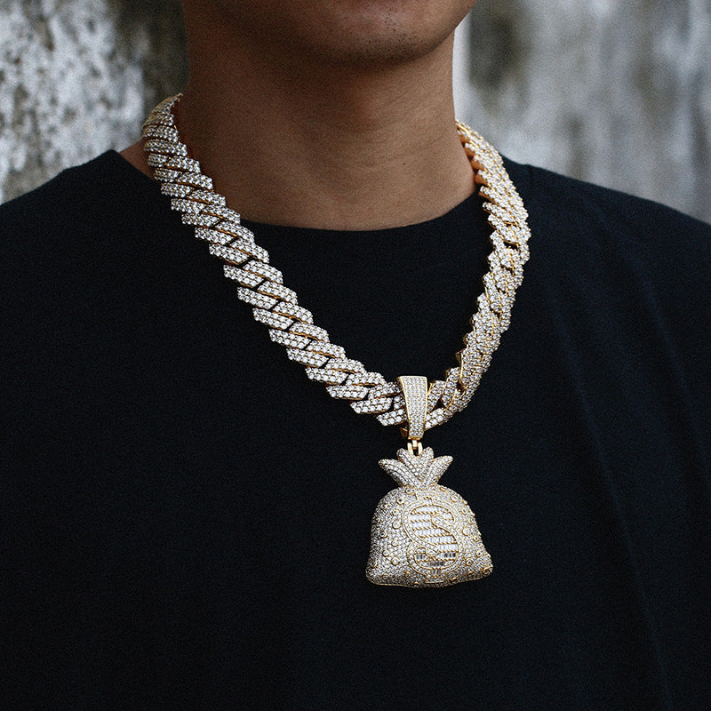 iced out pendants cheap