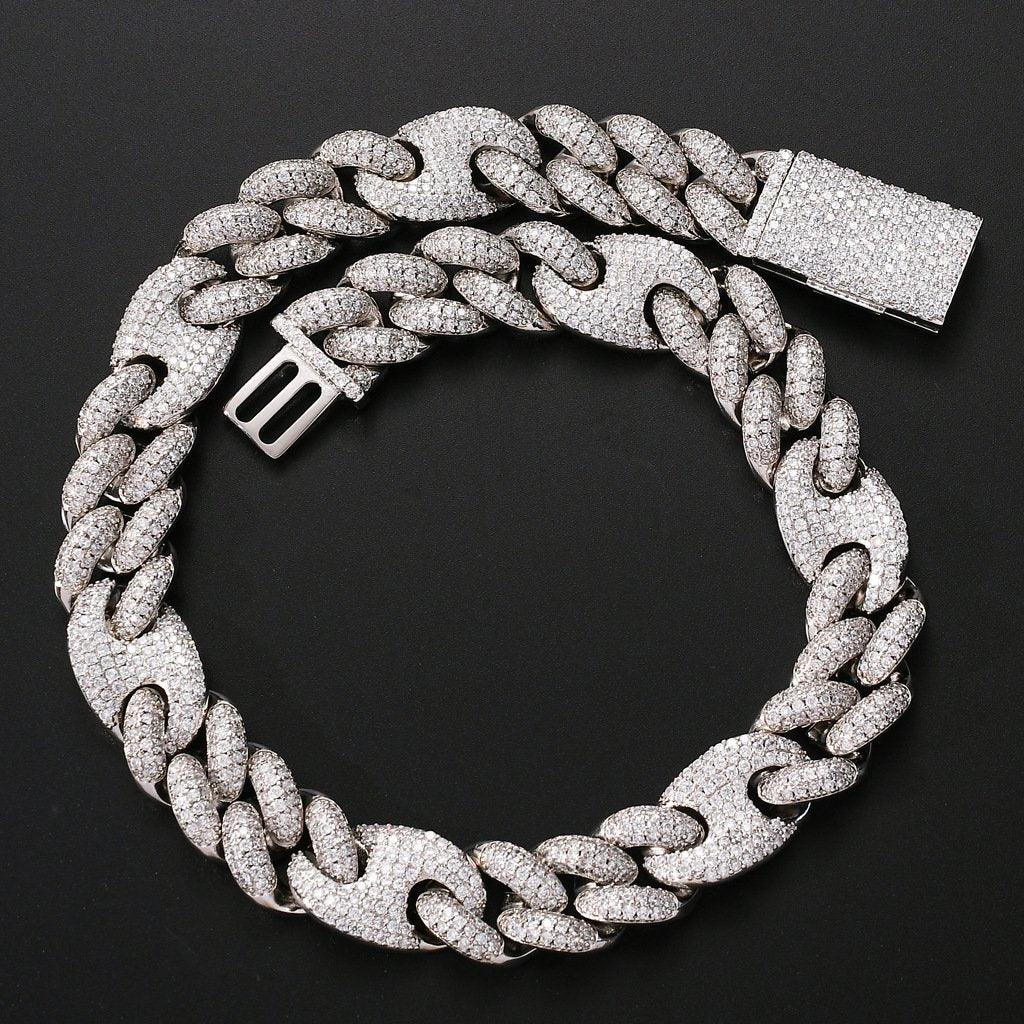 copper cuban link chain