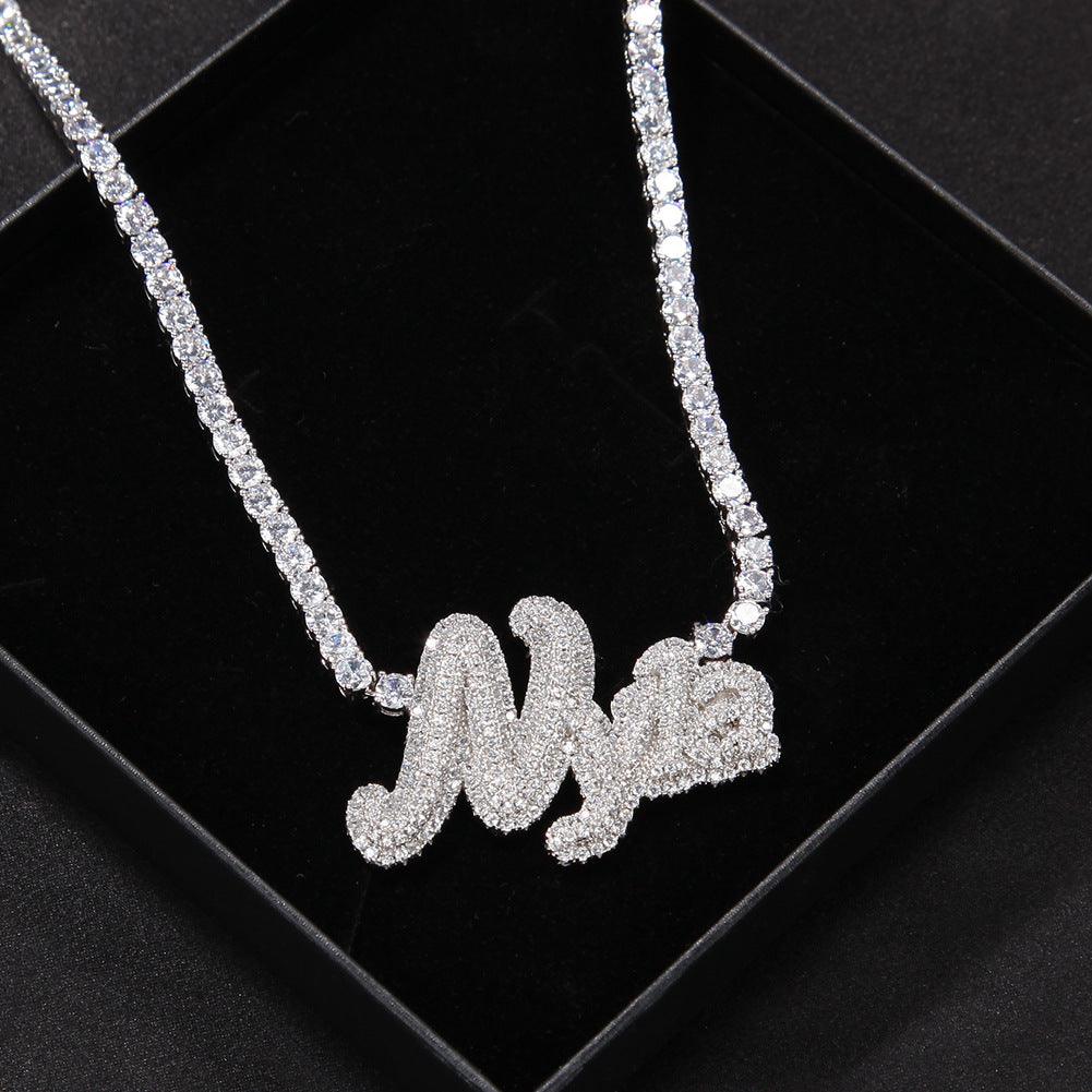 diamond tennis necklace
