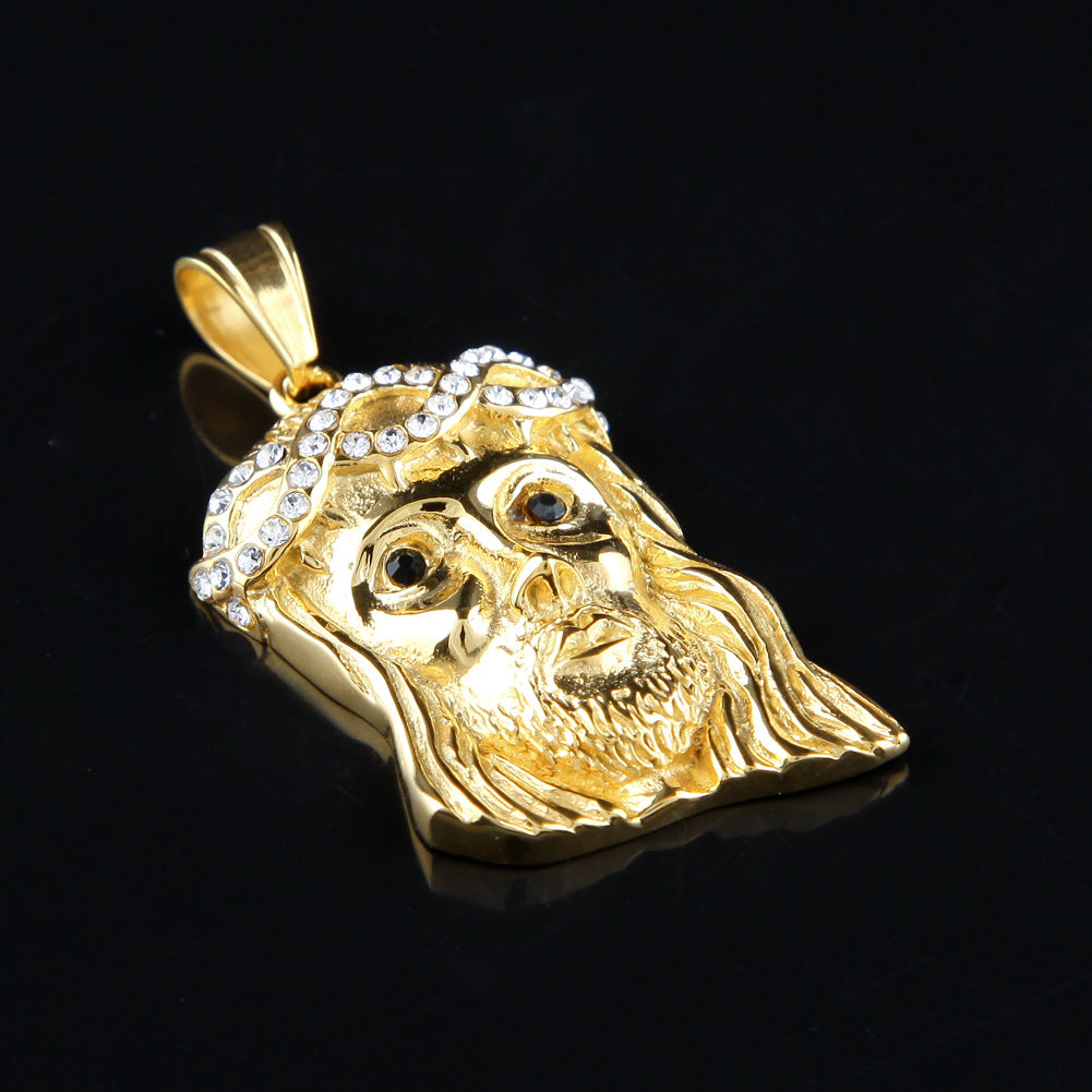 jesus head pendant