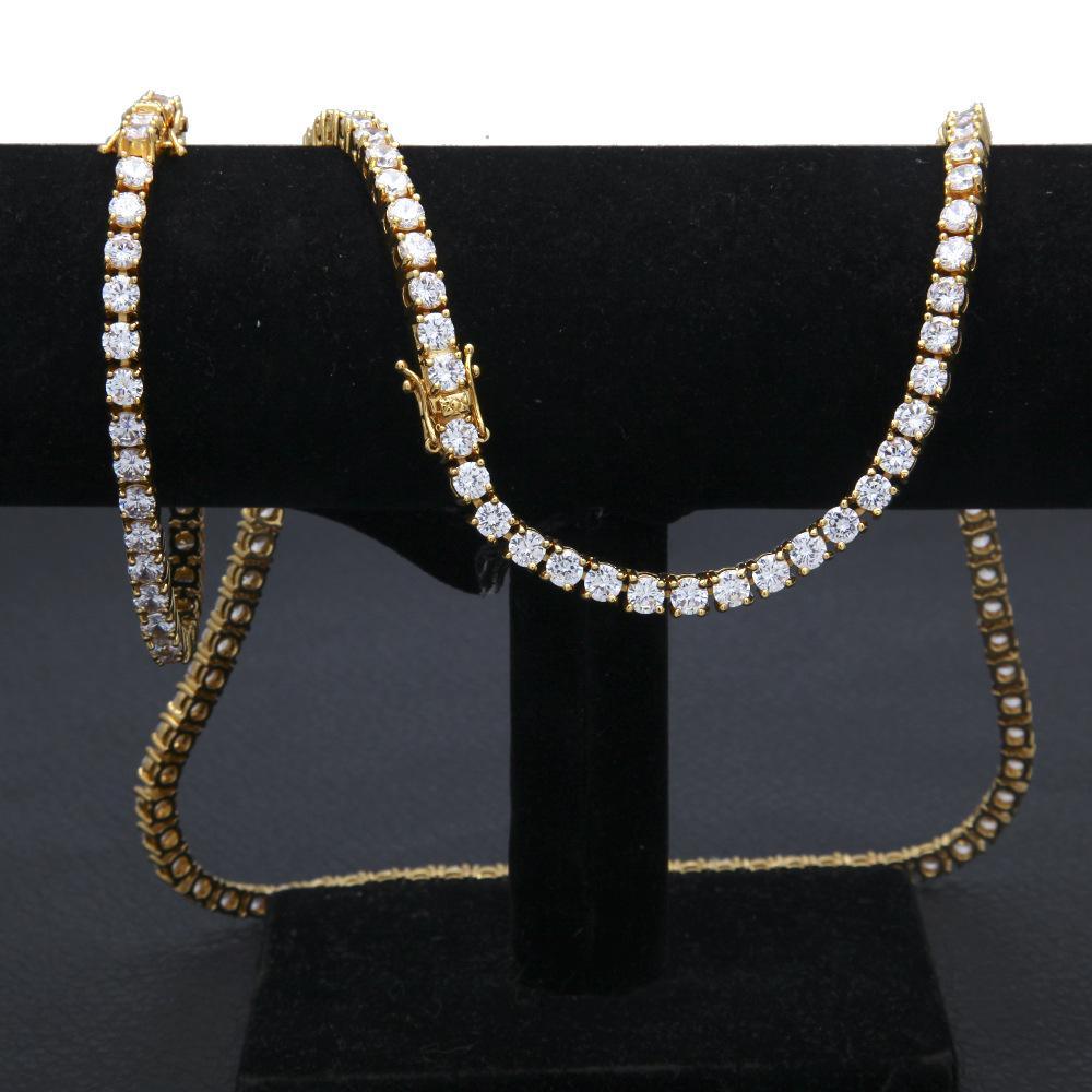 The Ice Age I® - 4mm Round Cut Tennis Necklace