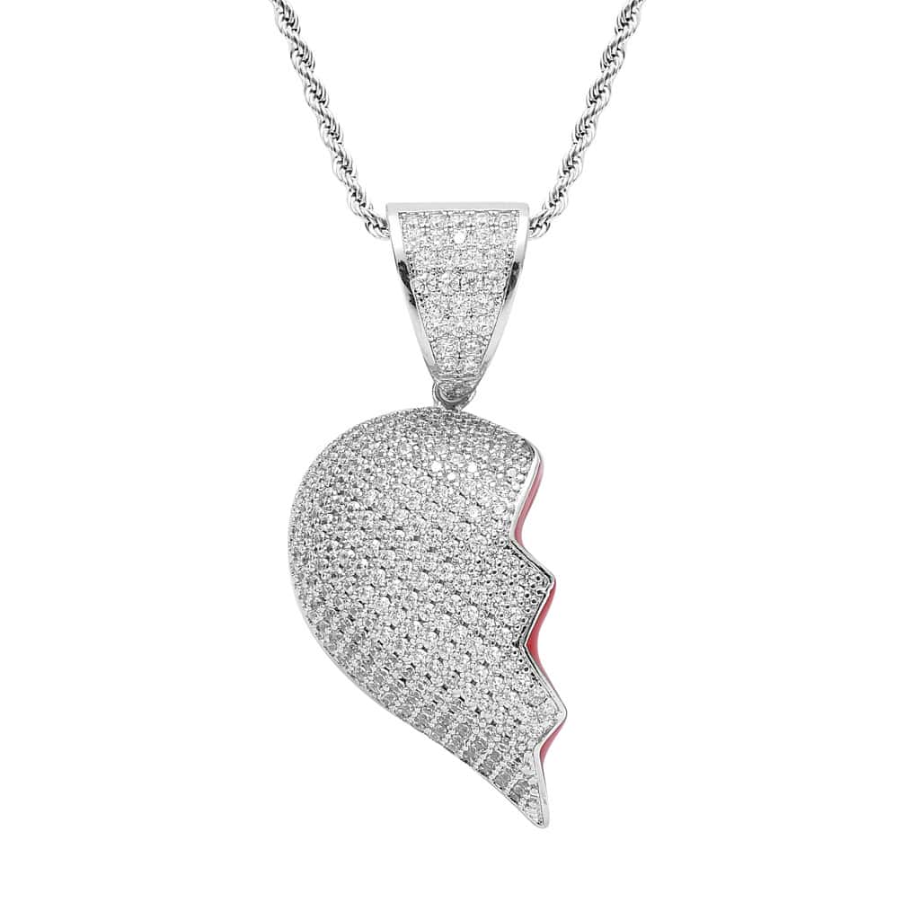 My Gold Heart is Broken Pendant