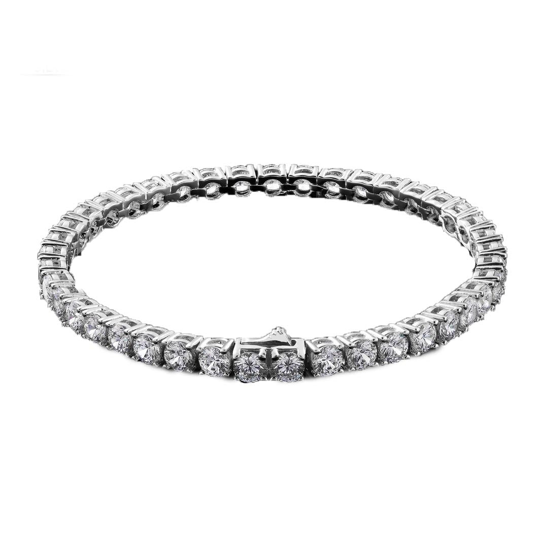 The Ice Age III® - 4mm Diamond Tennis Bracelet