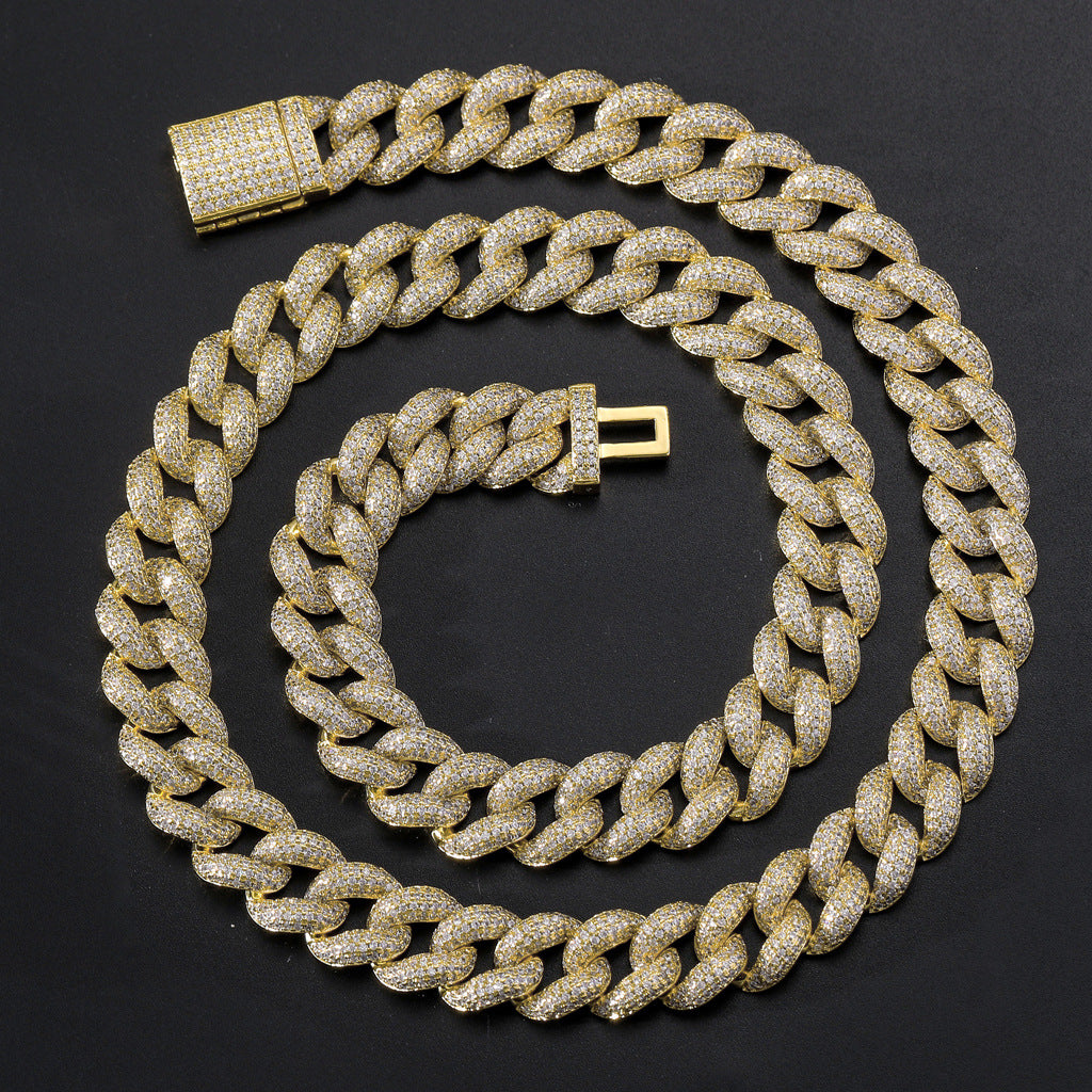 12mm Miami Cuban Link Chain