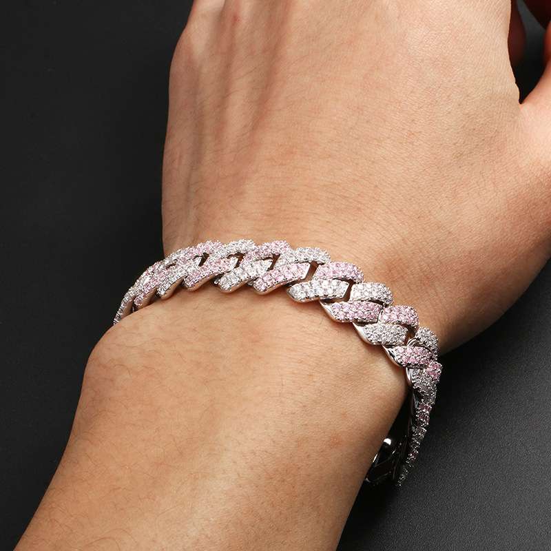 diamond cuban bracelet