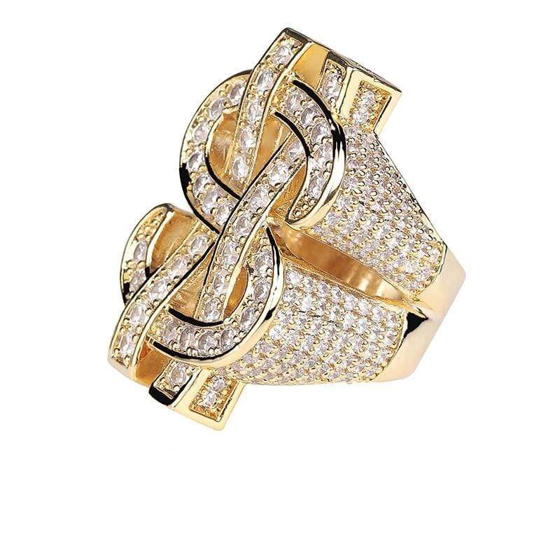 The Noble®II - Dollar Sign Hip Hop Ring