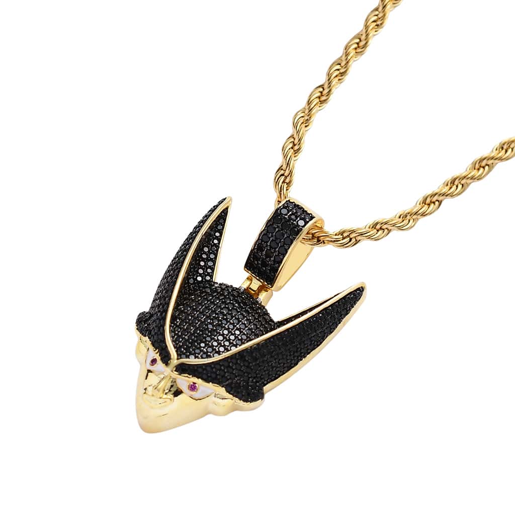 vegeta diamond pendant