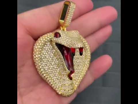 cobra snake pendant
