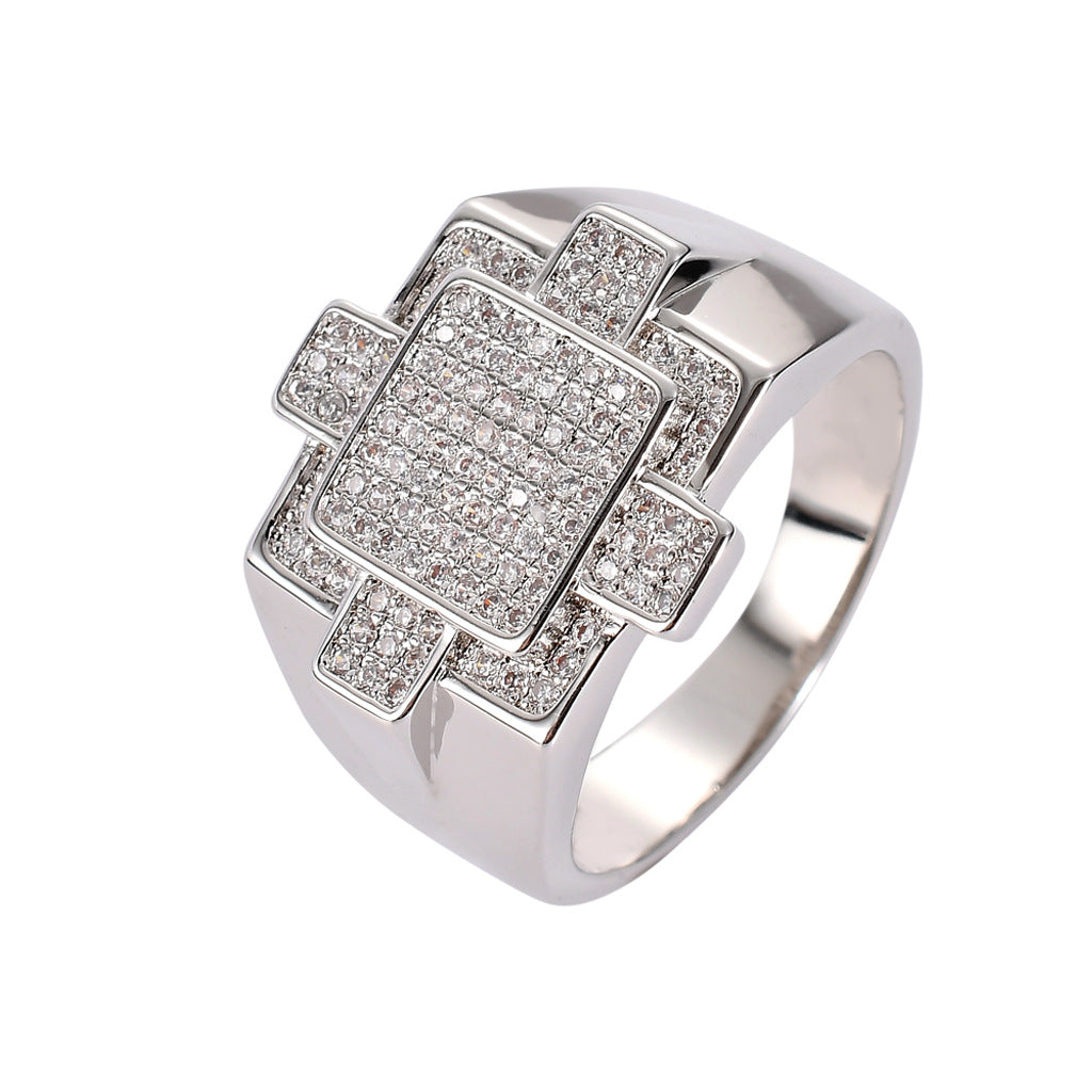 geometric cut diamond