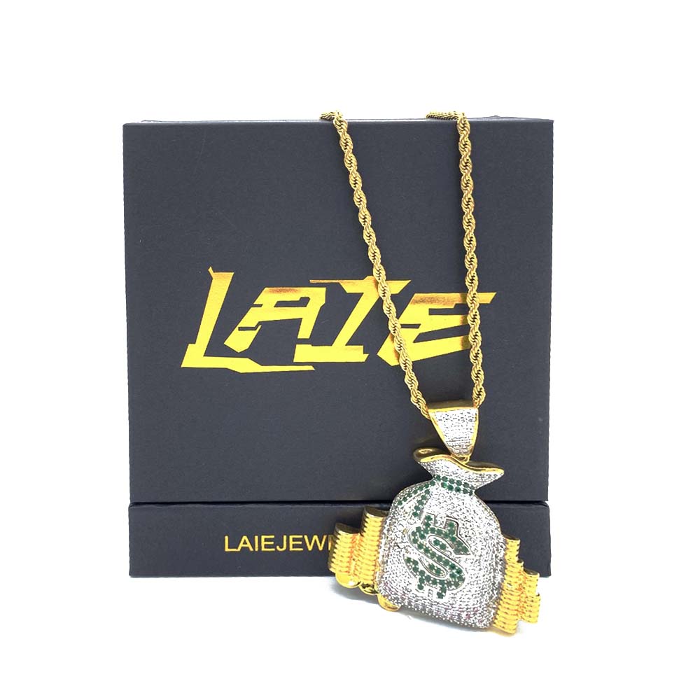 mens iced out pendants