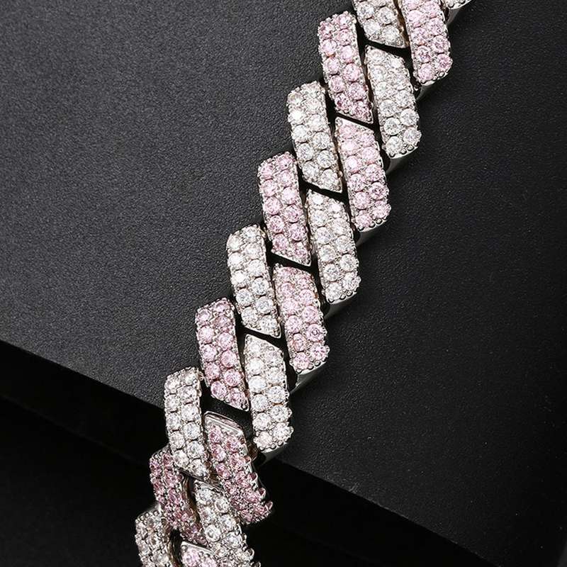 pink cuban chain