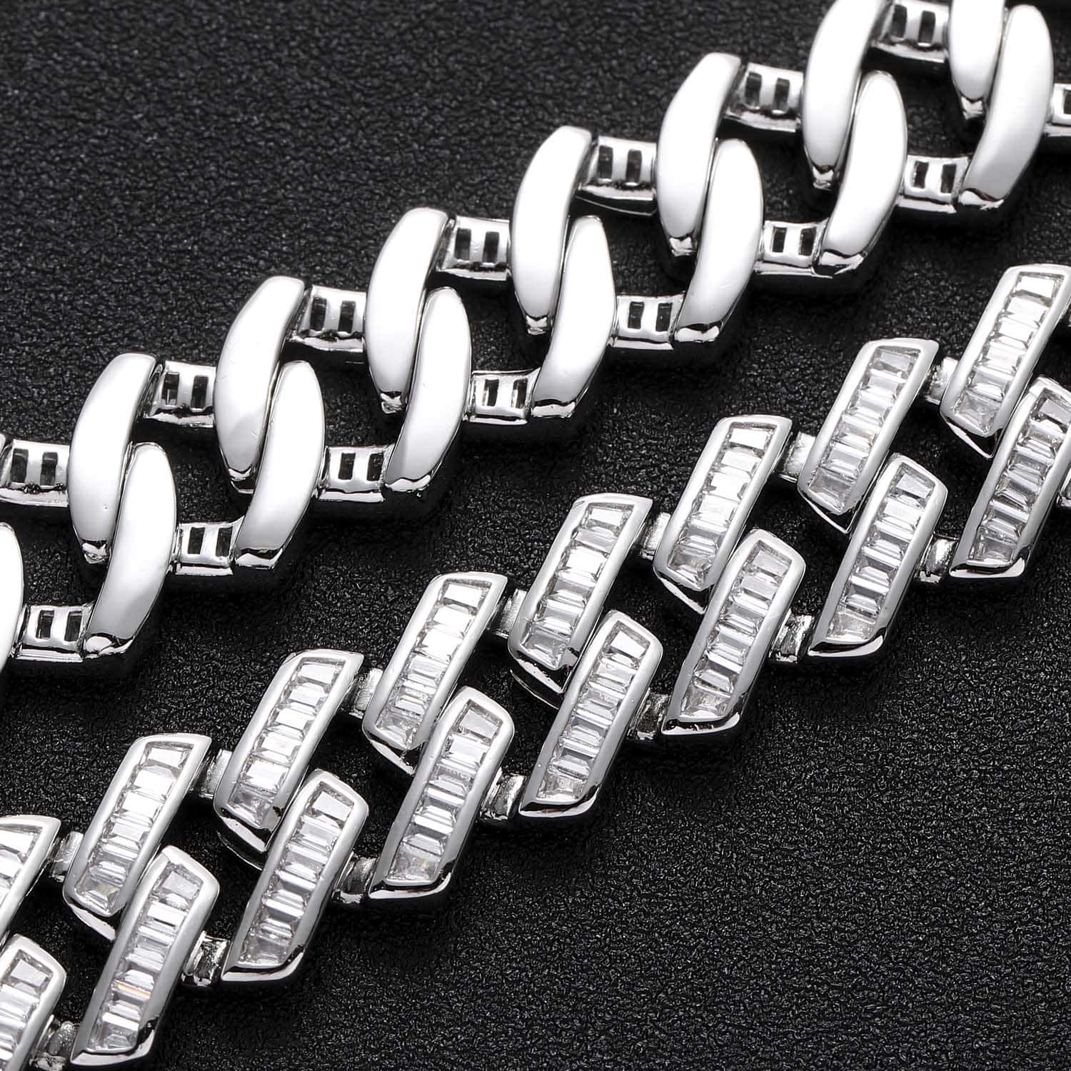 diamond prong chain