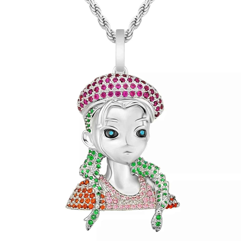 punk nft necklace