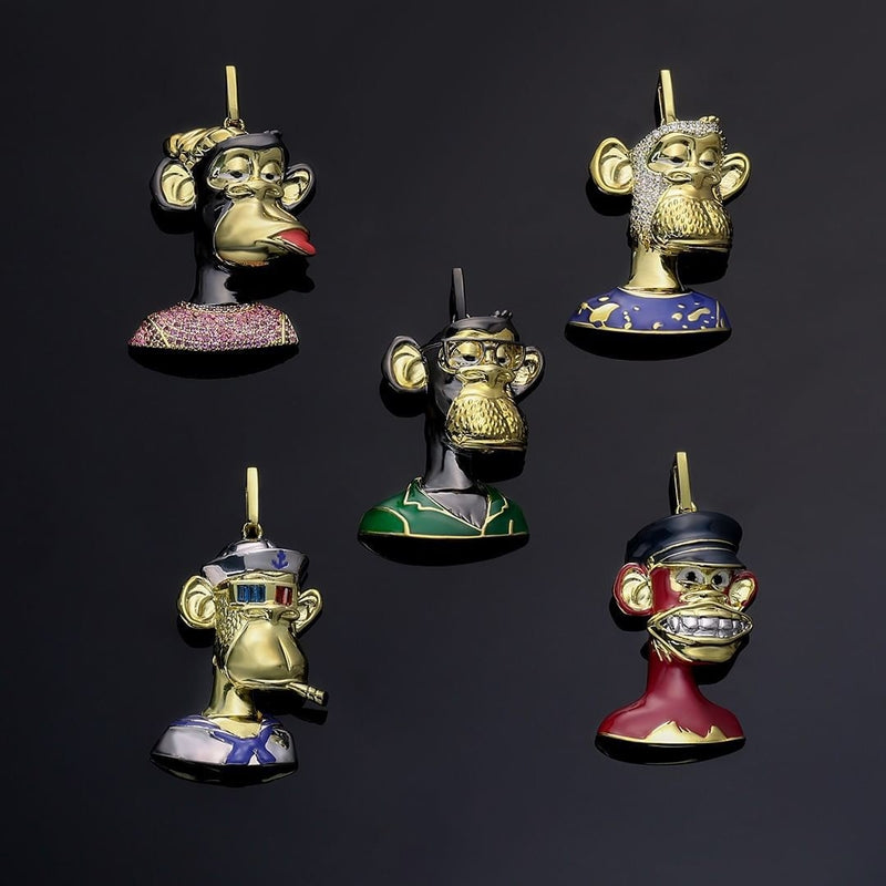 punk nft pendant