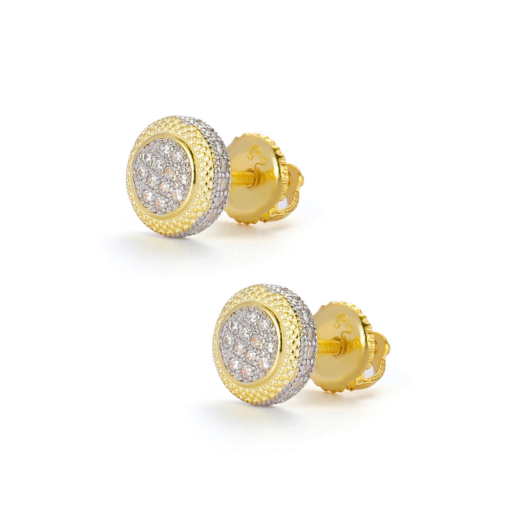square shape diamond earrings