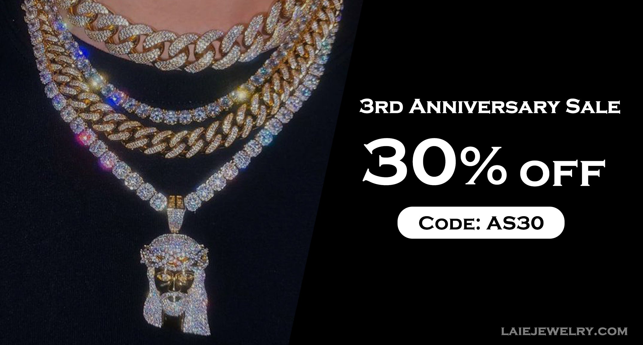 Breaking News: 30% Off 3rd Anniversary Sale on Laie Jewelry