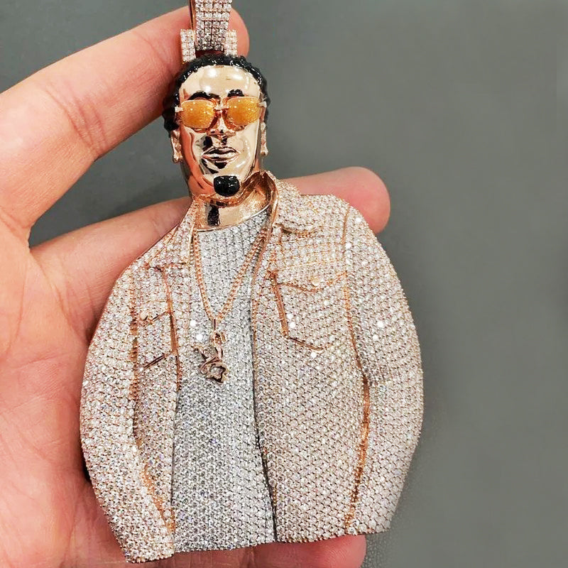 Dope Character Enamel Pendant