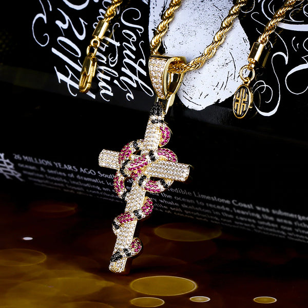Diamond cross 2025 with chain