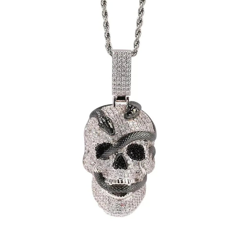 skull gold pendant