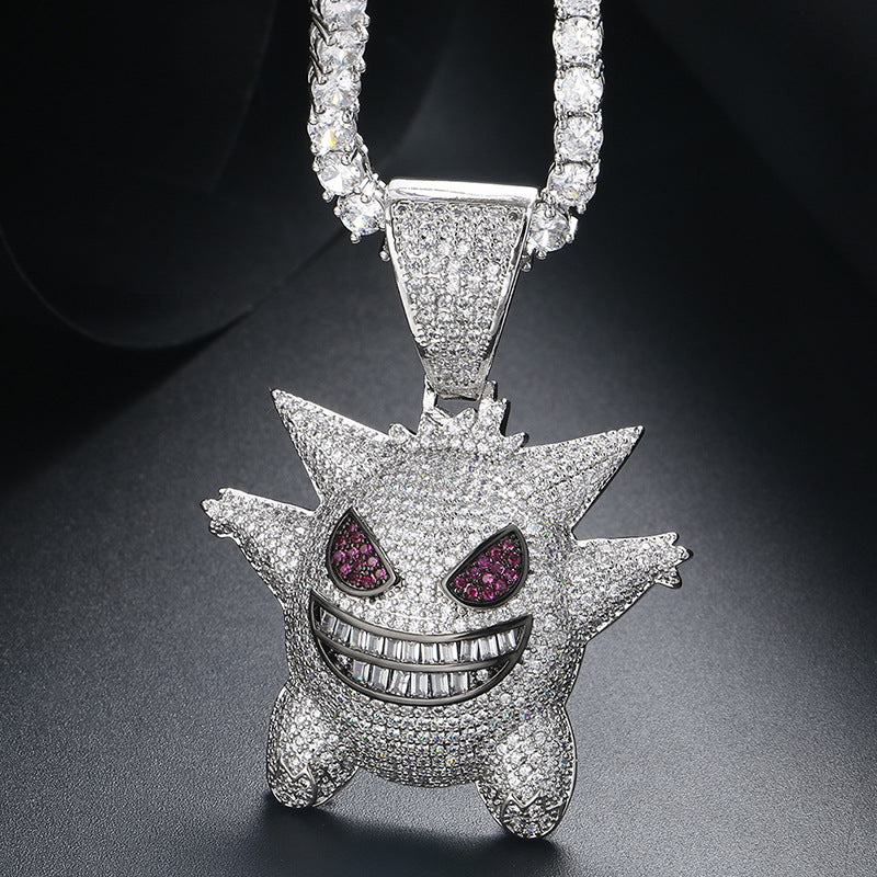 gengar chain pendant