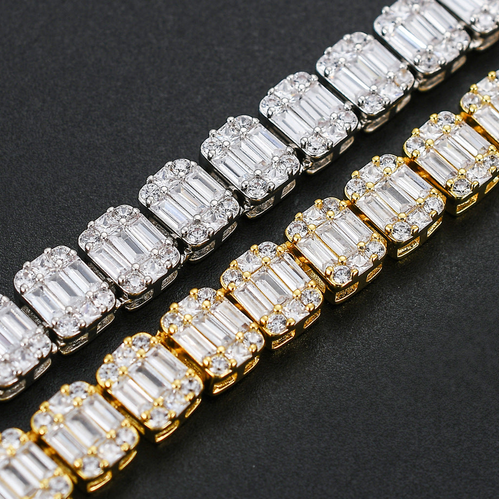 9mm Baguette Tennis Bracelet