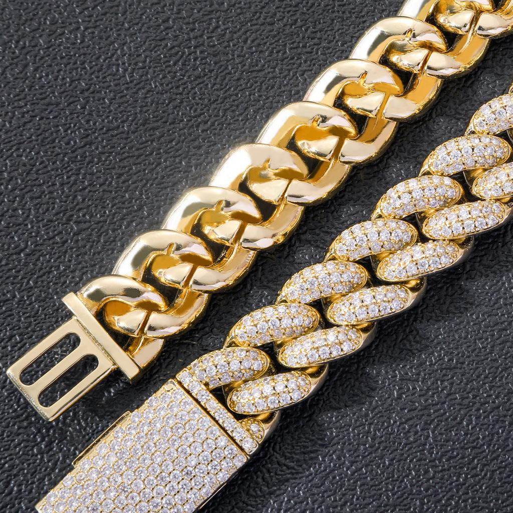 cuban link chain bracelet