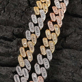 15mm diamond cuban link chain