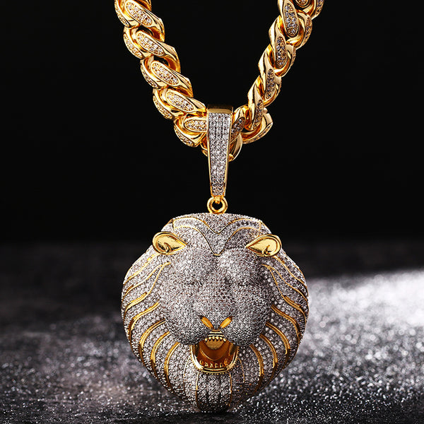 lion chain pendant