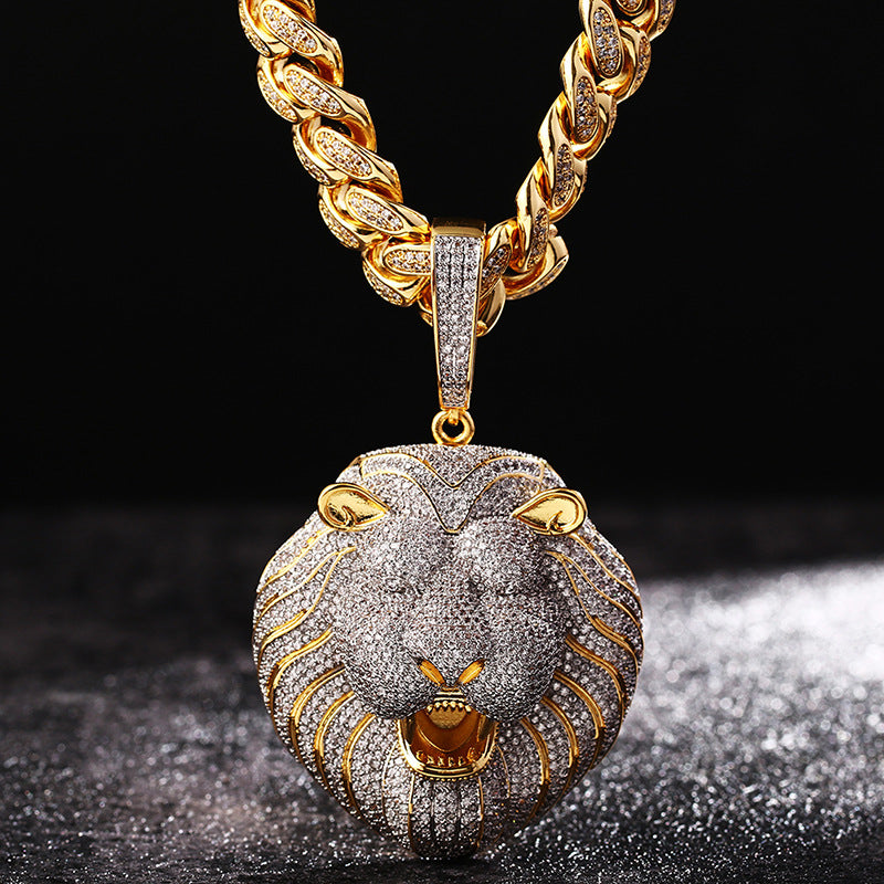 lion chain pendant