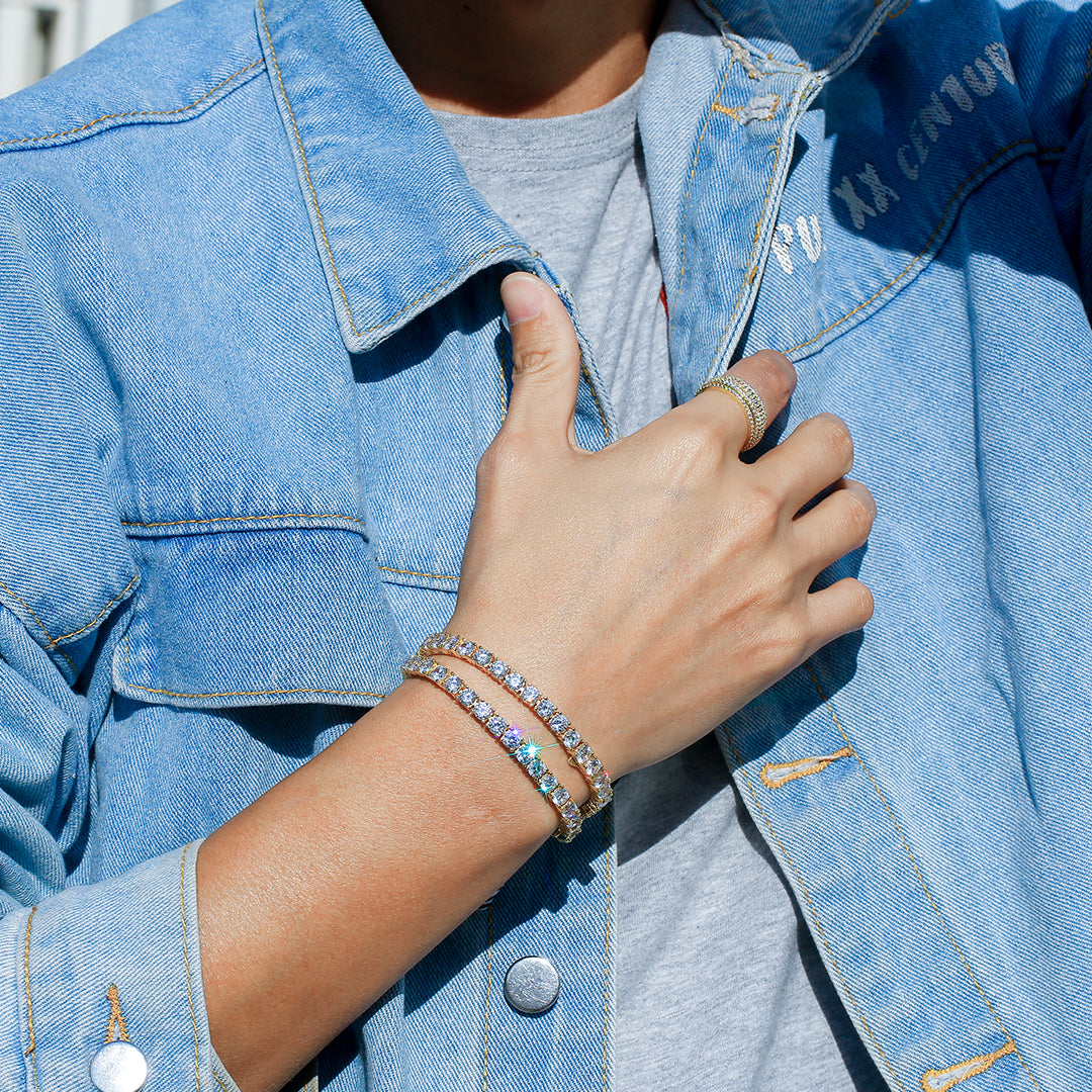 platinum diamond bracelet