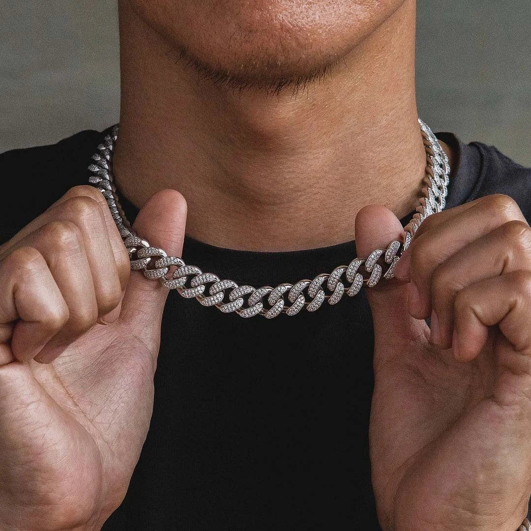 cuban chain silver