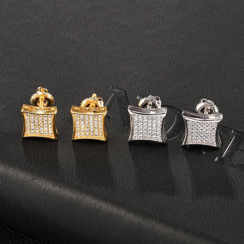 rapper diamond earrings