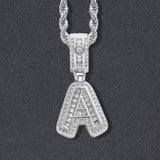 hip hop letter pendants