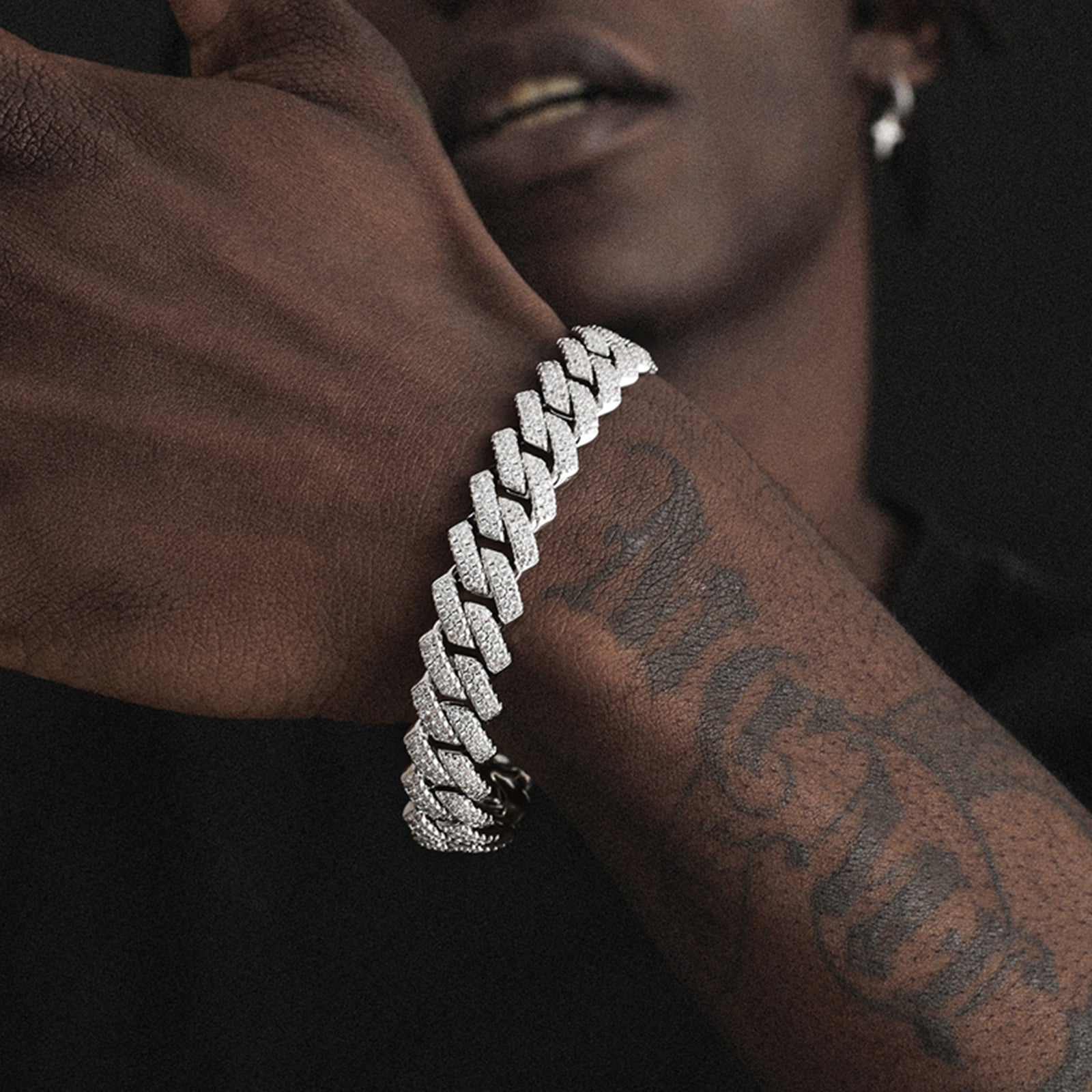 14k gold cuban link bracelet 12mm