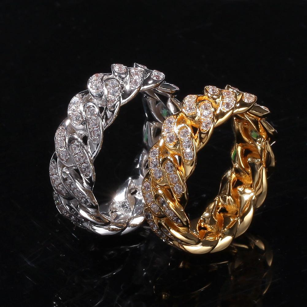 hip hop diamond rings