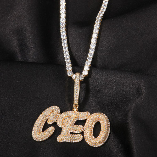 gold chain custom name