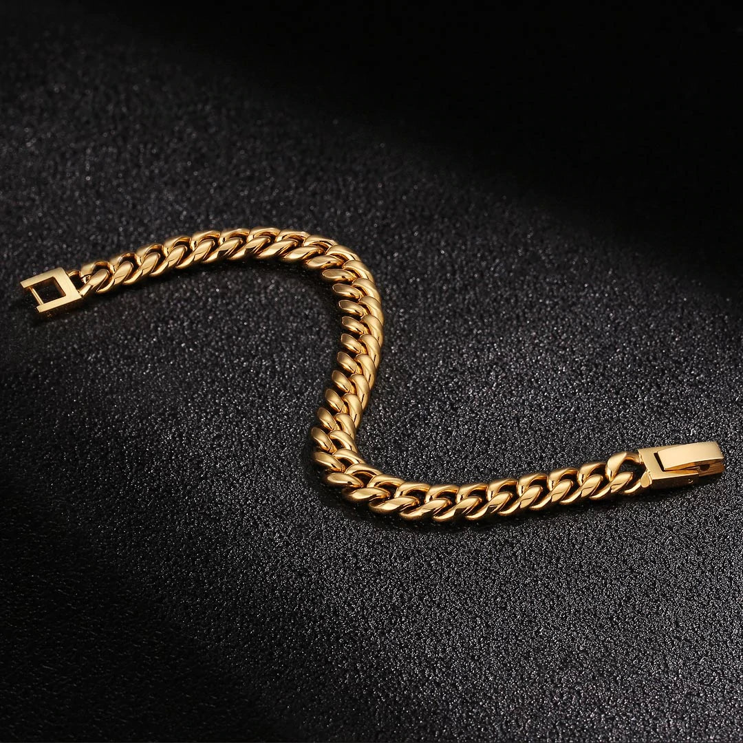 The Stunning Line III® - 10mm Miami Cuban Link Bracelet