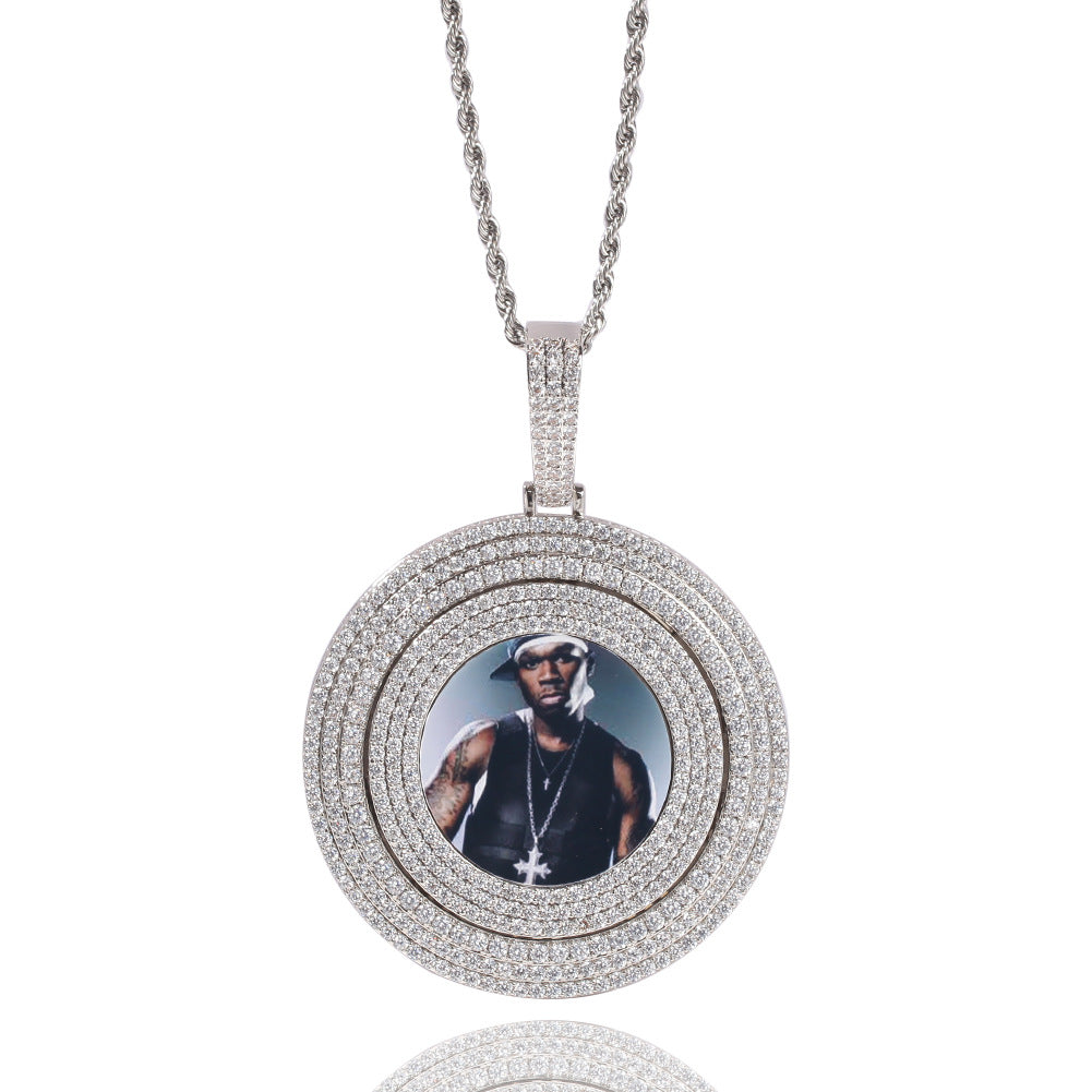 65mm image spinner pendant