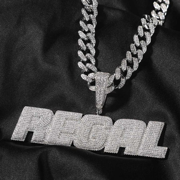 name necklace individual letters