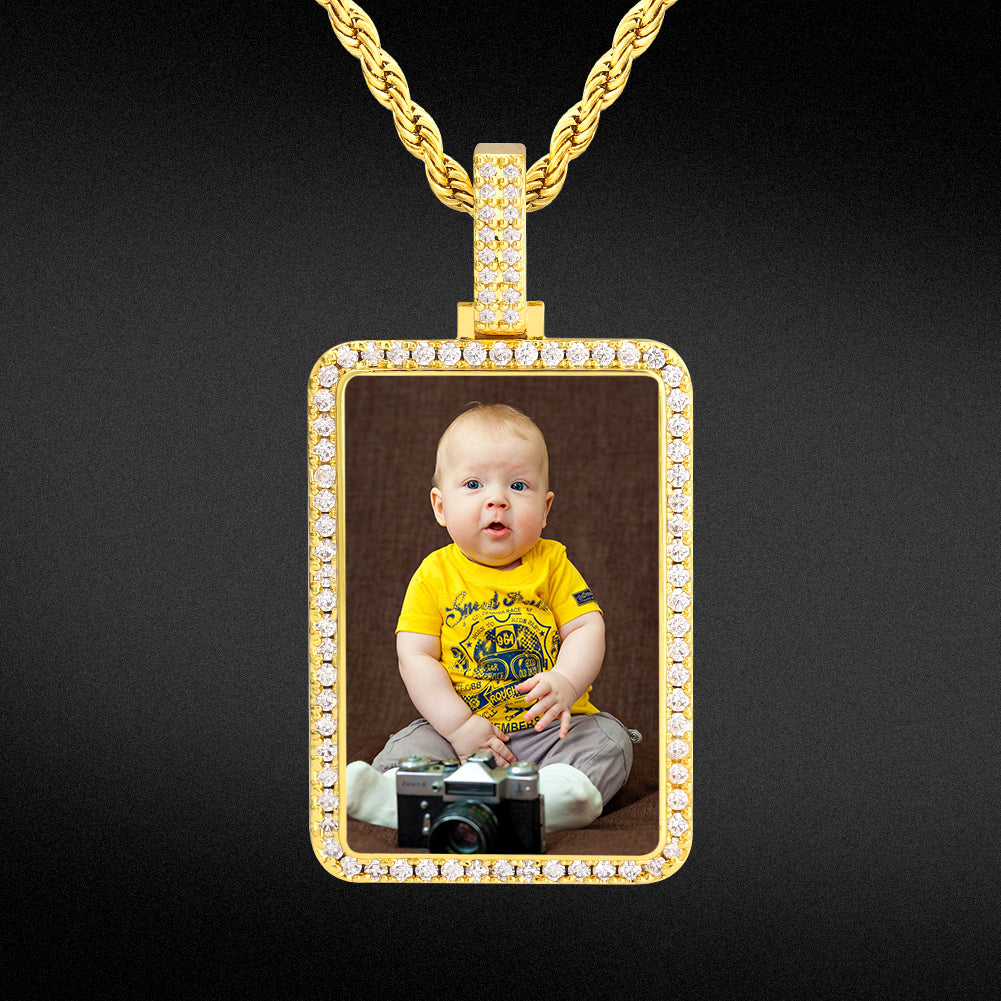 photo necklace pendant