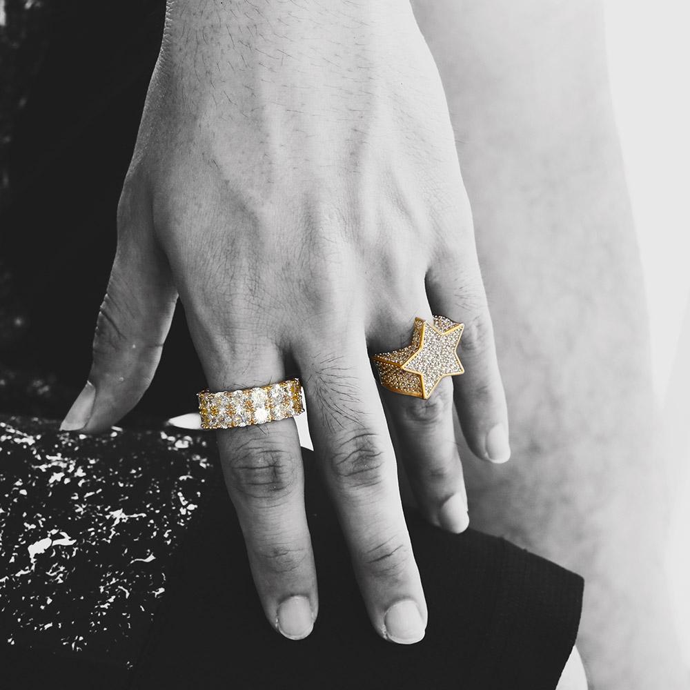 hip hop star ring