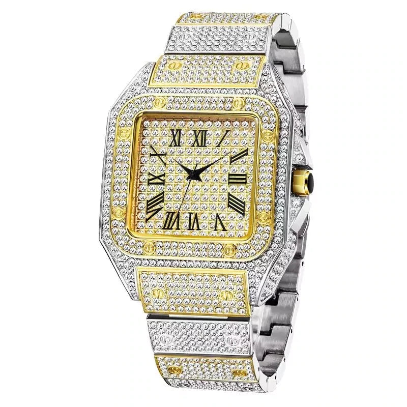 diamond watches for mens iced out