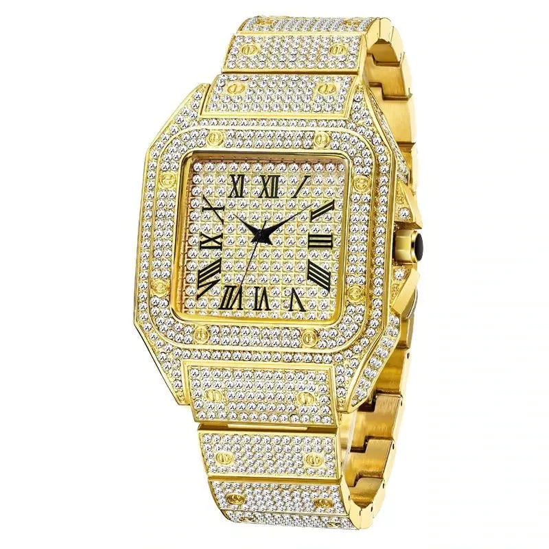 hip hop iced out watches