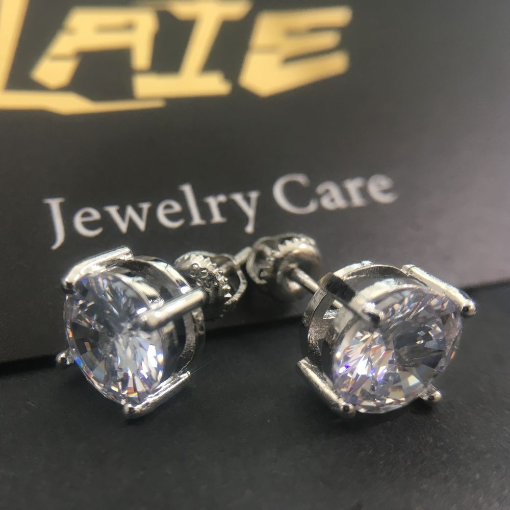 iced out earrings for men