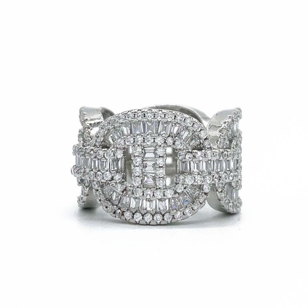 baguette diamond ring mens